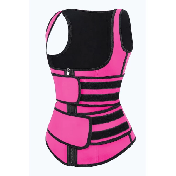 Women‘s Rose Latex Underbust Sport Girdle Waist Trainer